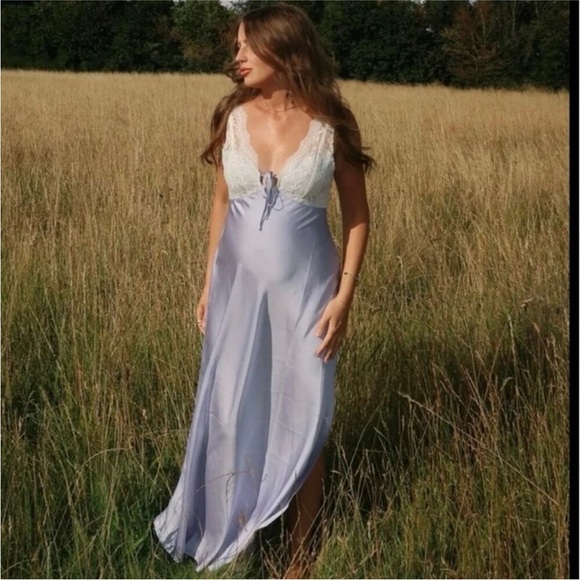 Free People Dresses & Skirts - NWOT Intimately Free People Countryside Maxi Slip Dress Silky S